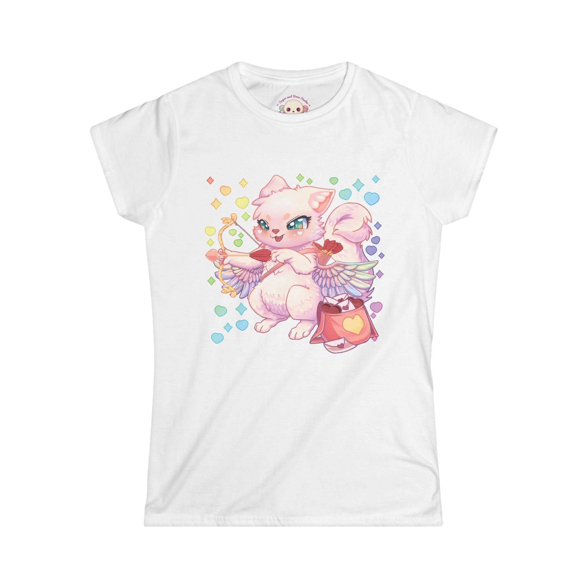 Cupid the Cat Softstyle Tee