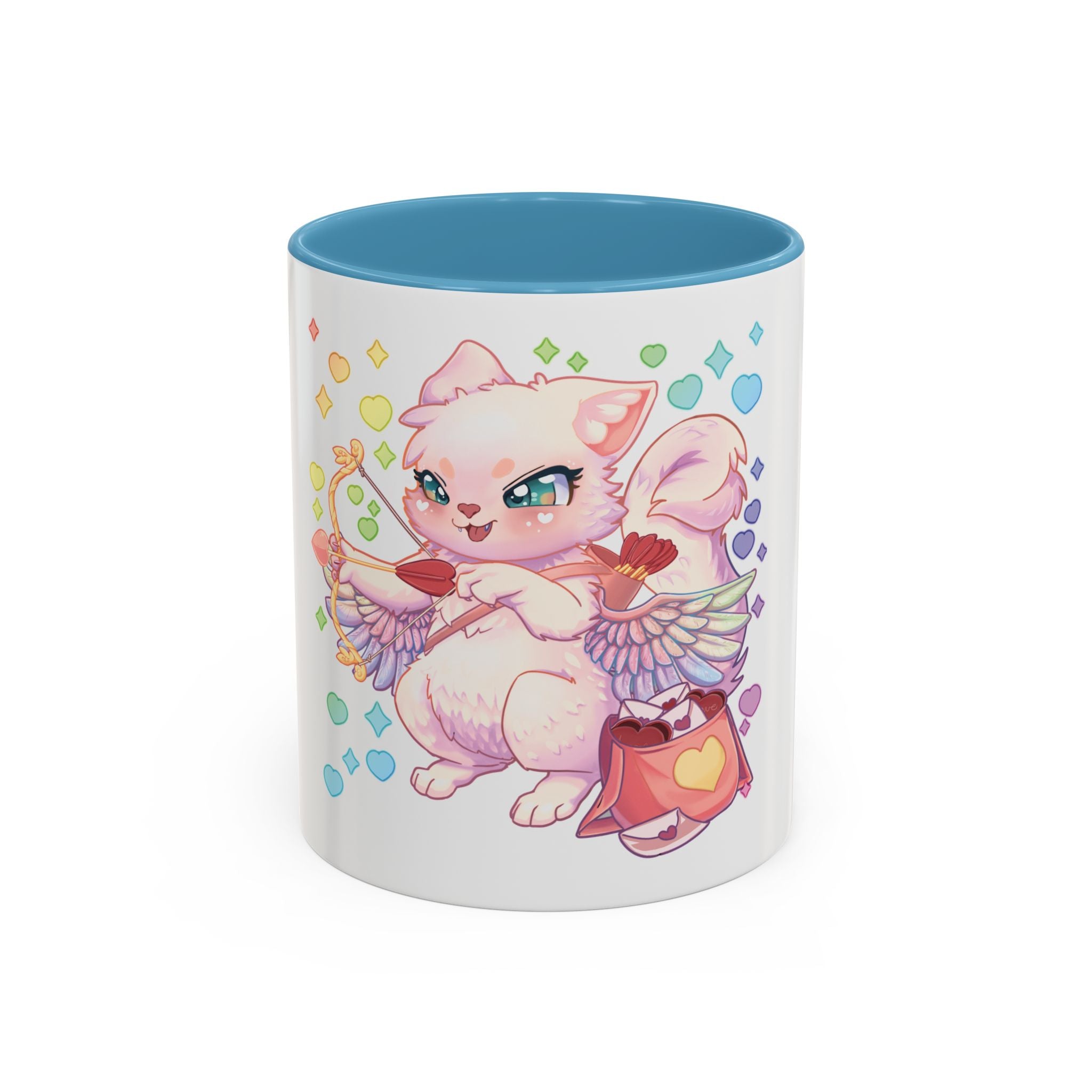 Cupid the Cat Accent Coffee Mug (11/15 oz)