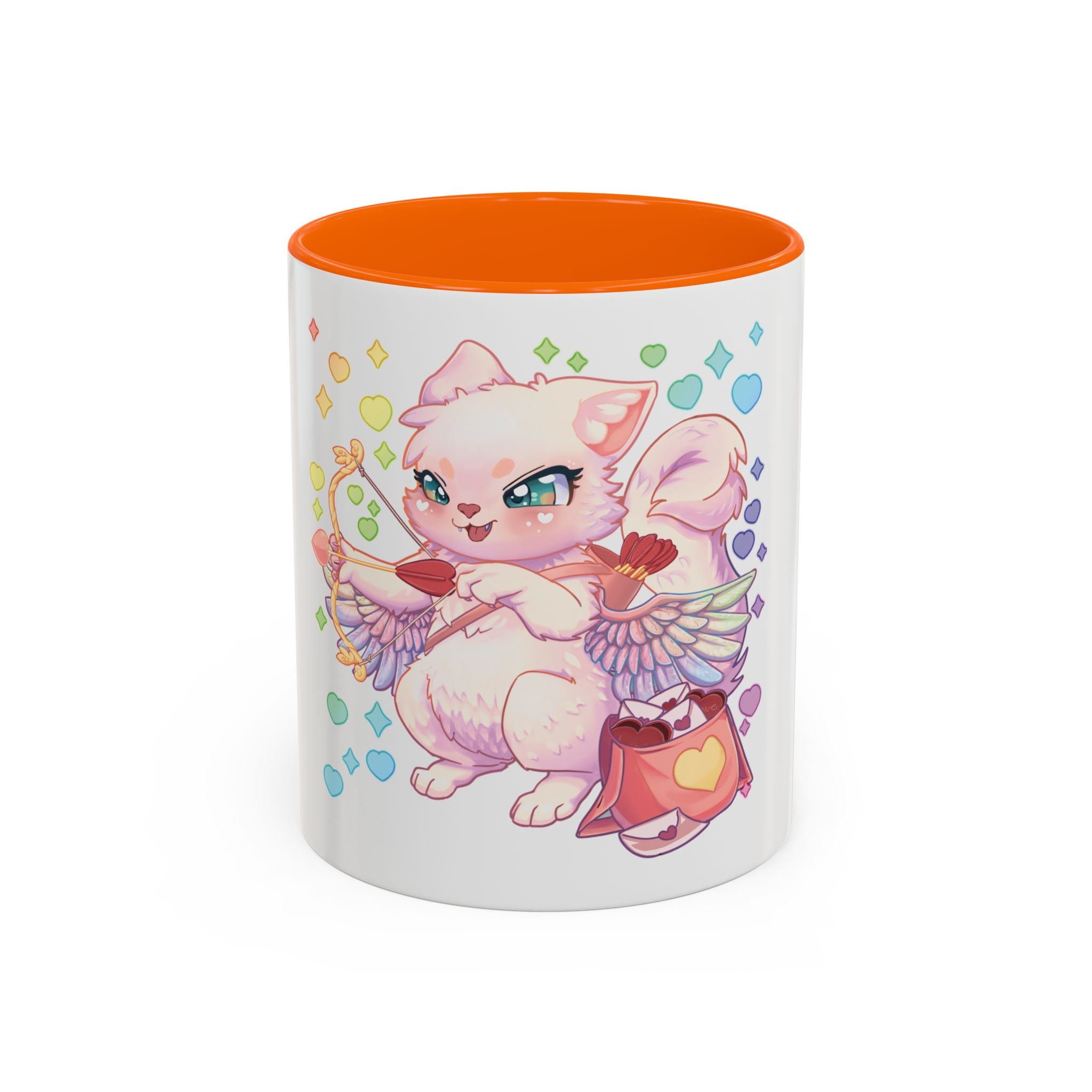 Cupid the Cat Accent Coffee Mug (11/15 oz)