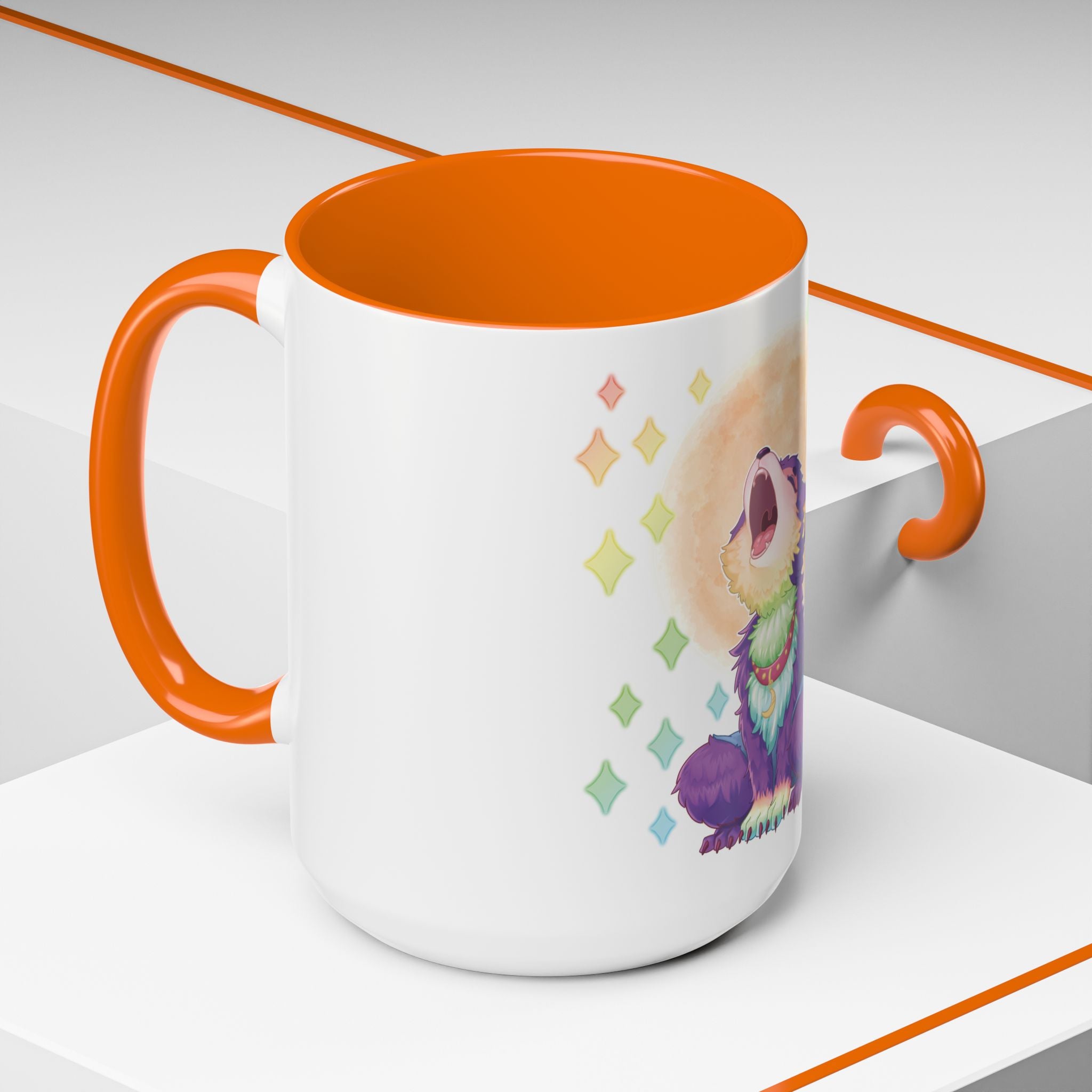 Nova the Werewolf Accent Coffee Mug (11/15 oz)