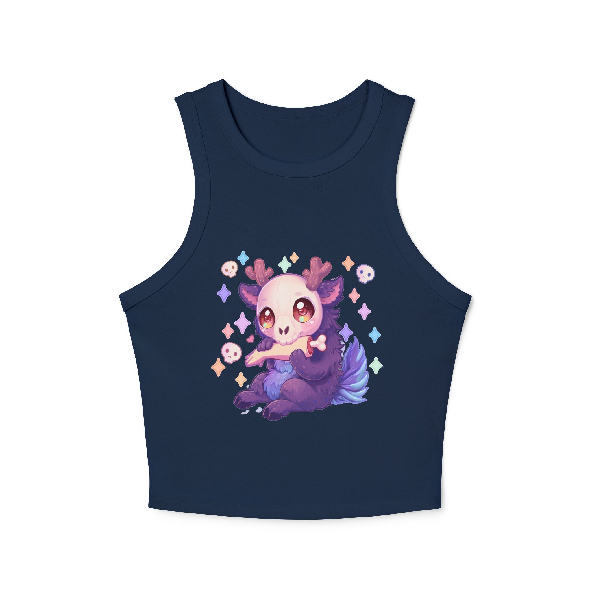 Indigo the Wendigo Racer Tank Top