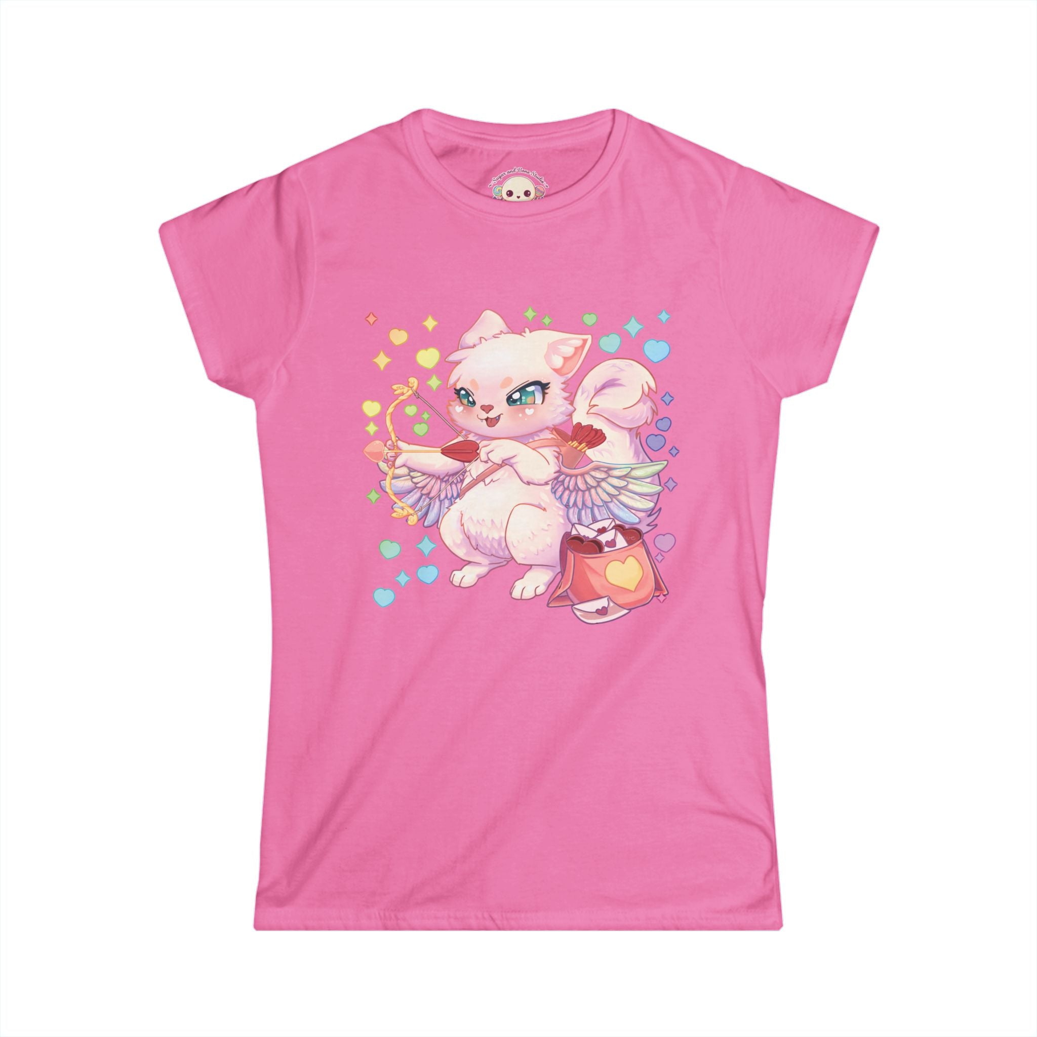 Cupid the Cat Softstyle Tee