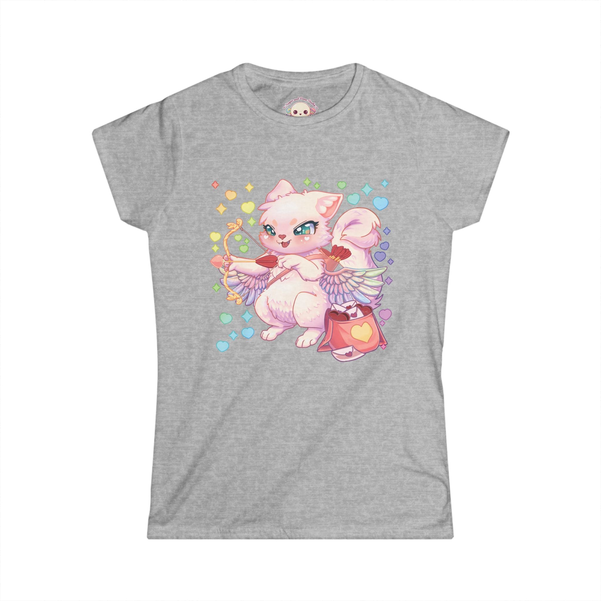 Cupid the Cat Softstyle Tee