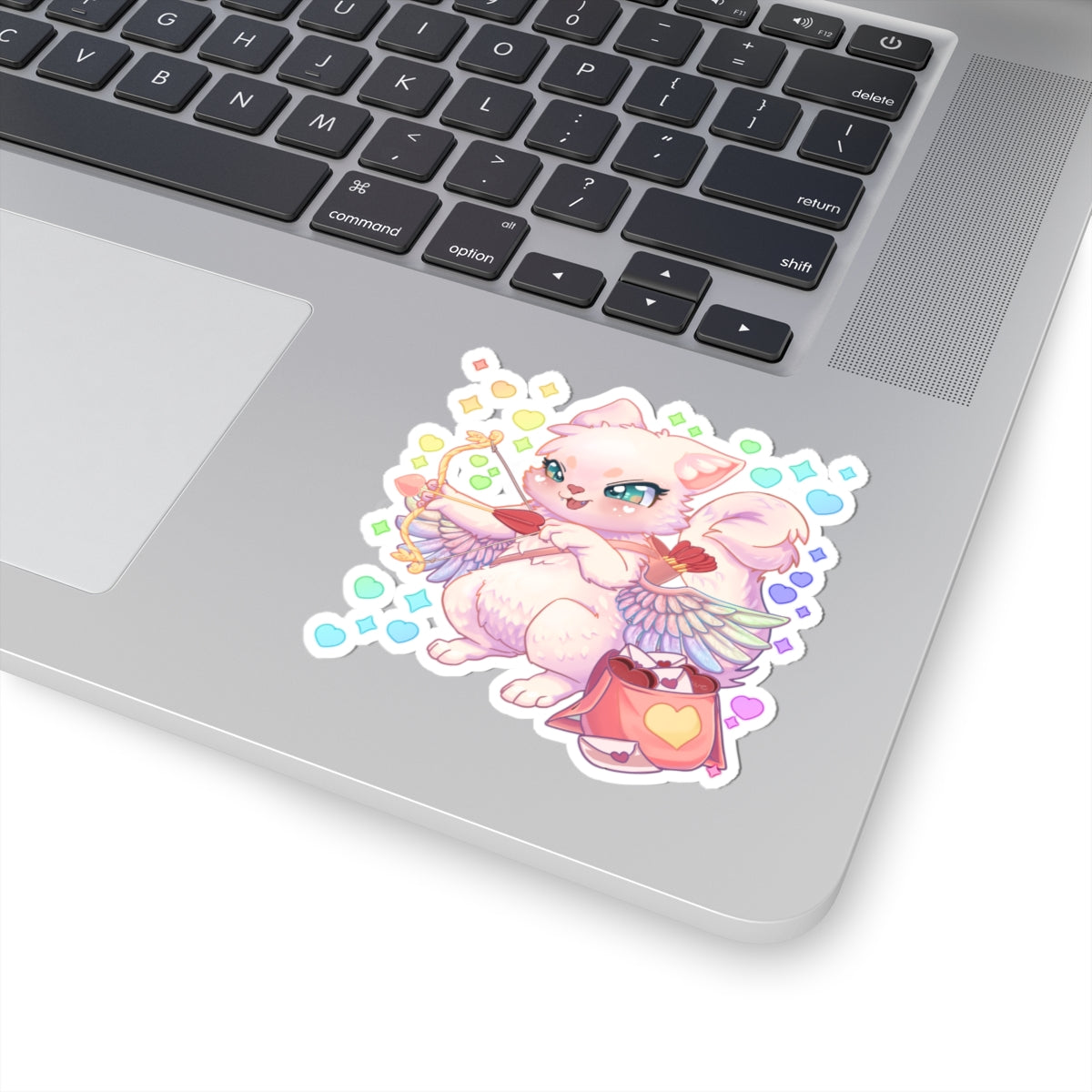 Cupid the Cat Sticker