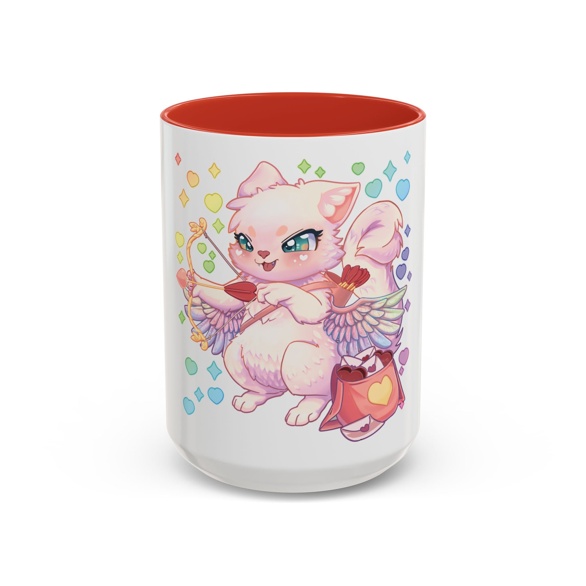 Cupid the Cat Accent Coffee Mug (11/15 oz)