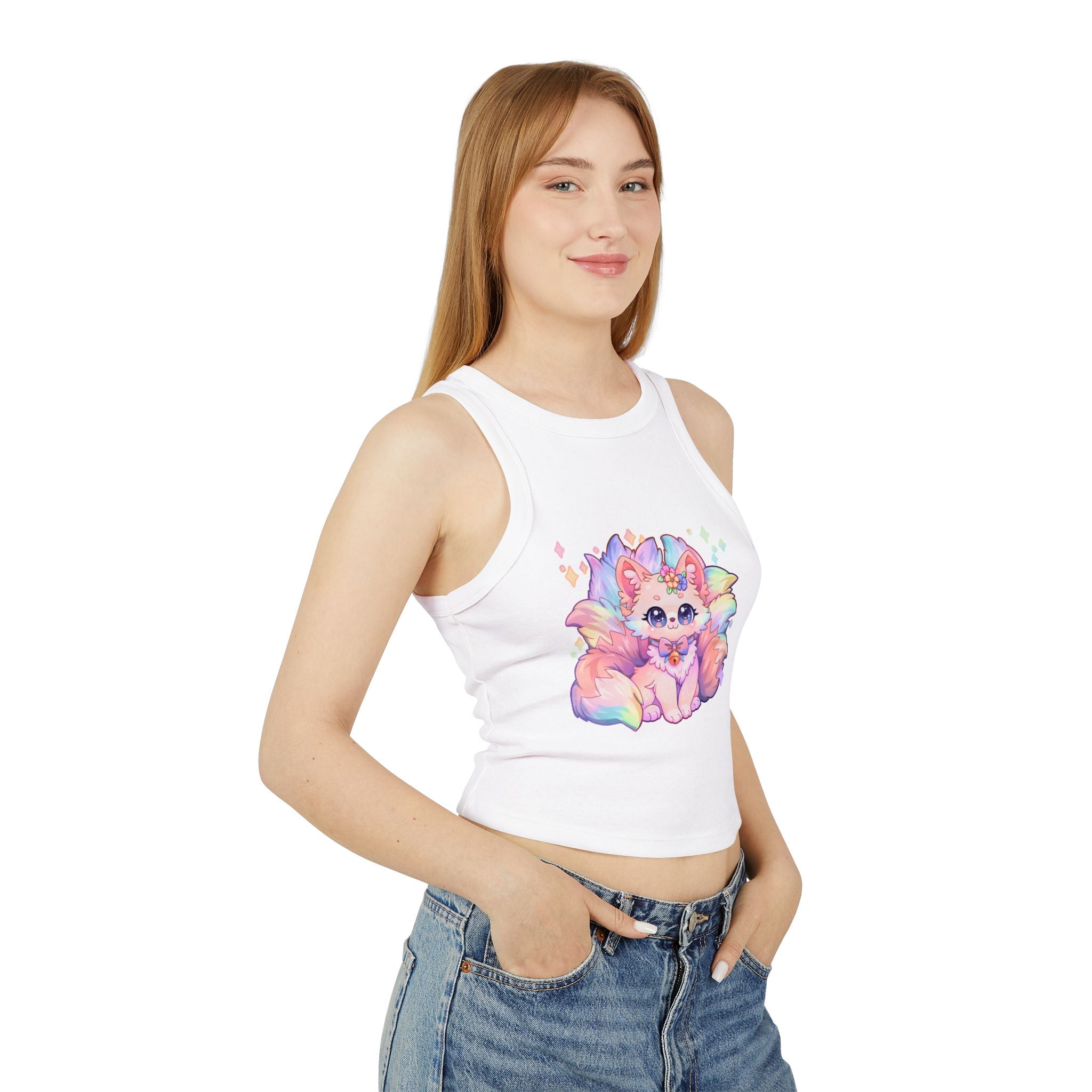 Poppy the Nine-Tail Racer Tank Top