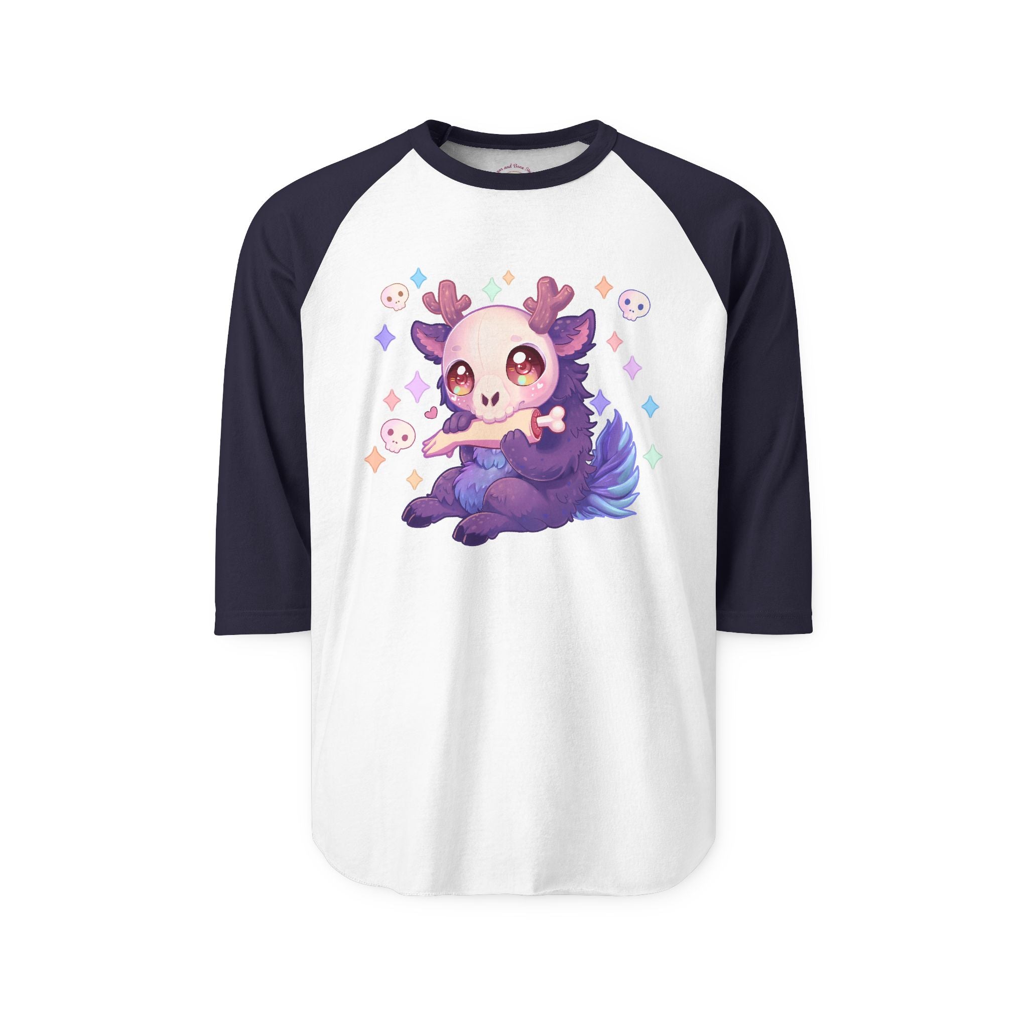 Indigo the Wendigo Raglan Shirt