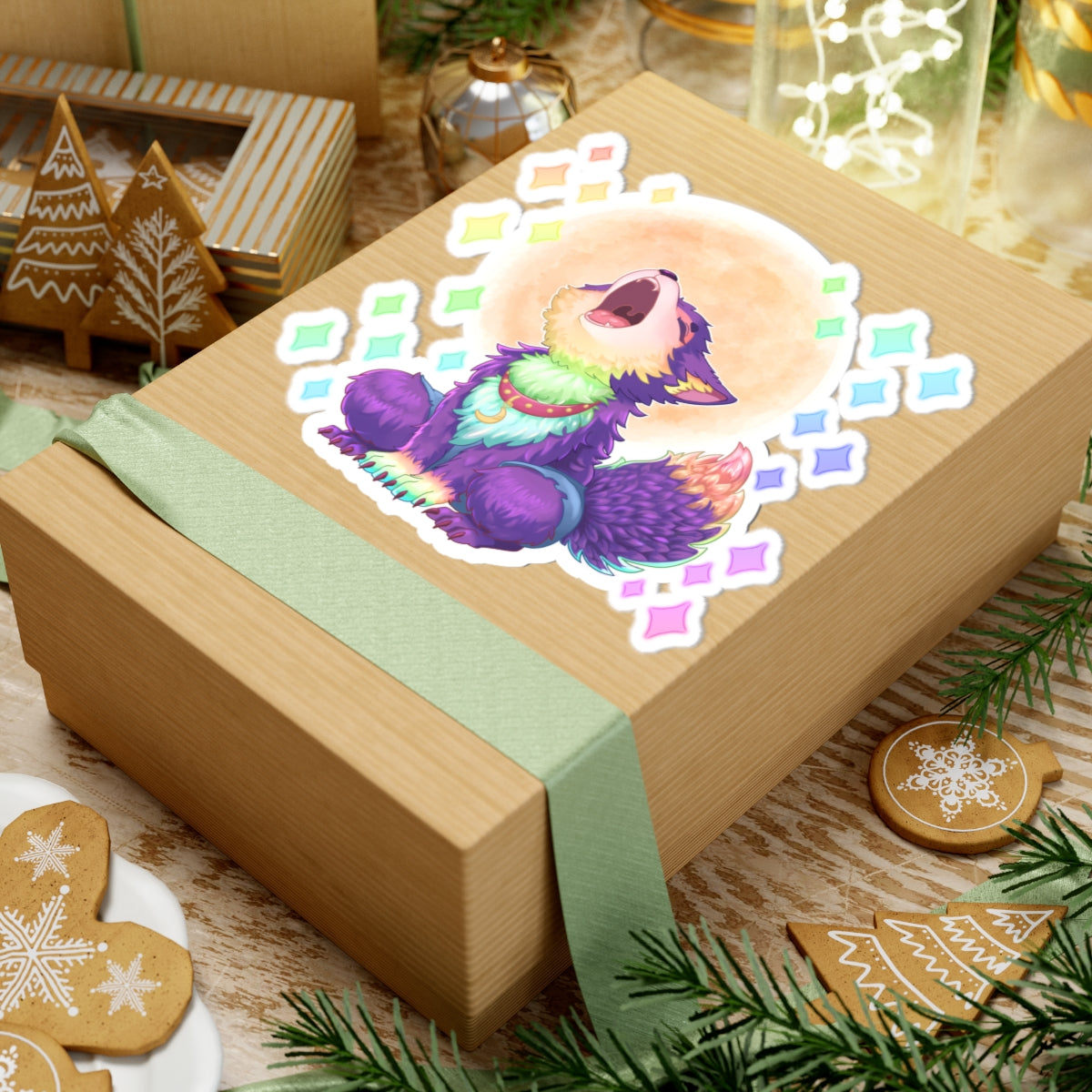 Nova the Werewolf Sticker