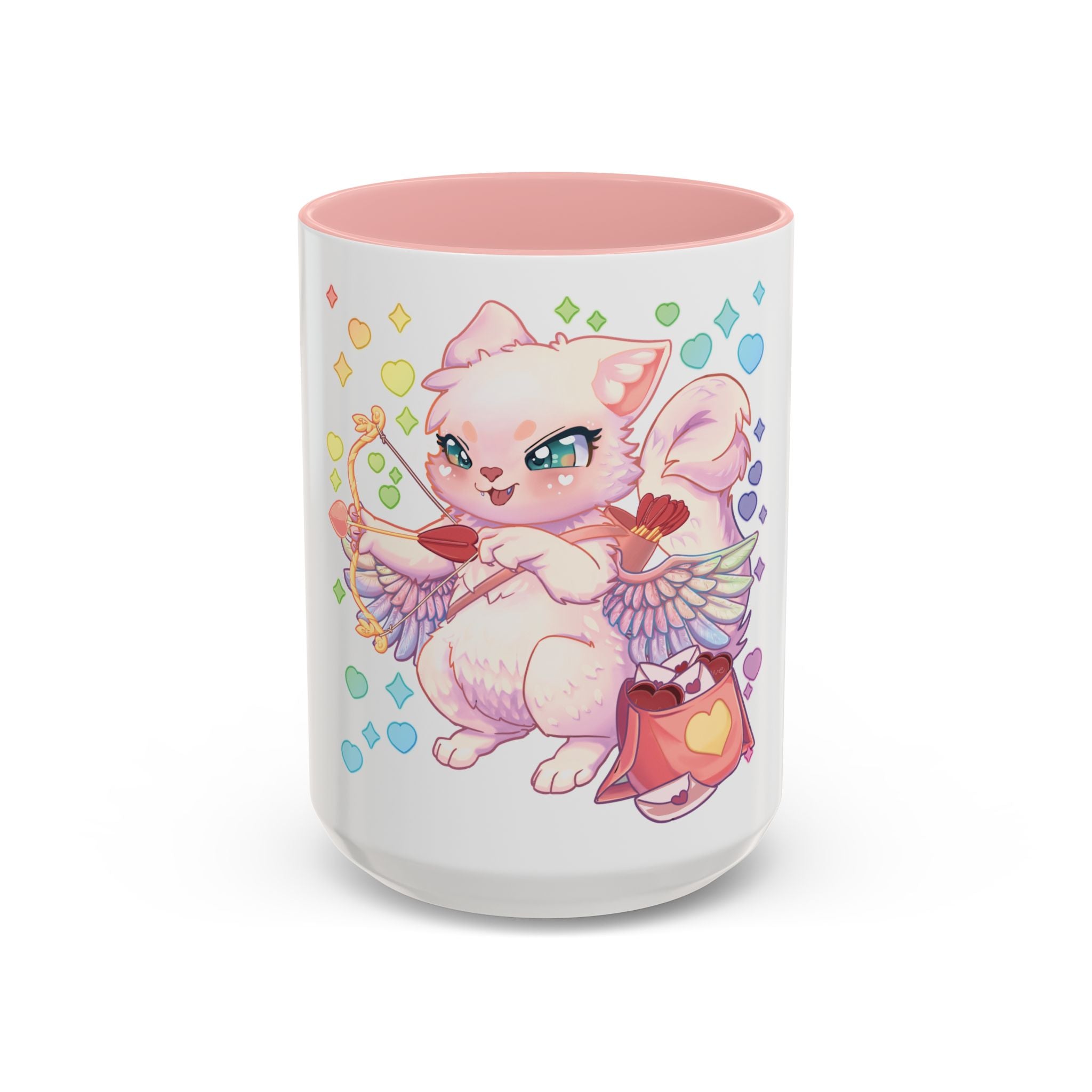 Cupid the Cat Accent Coffee Mug (11/15 oz)