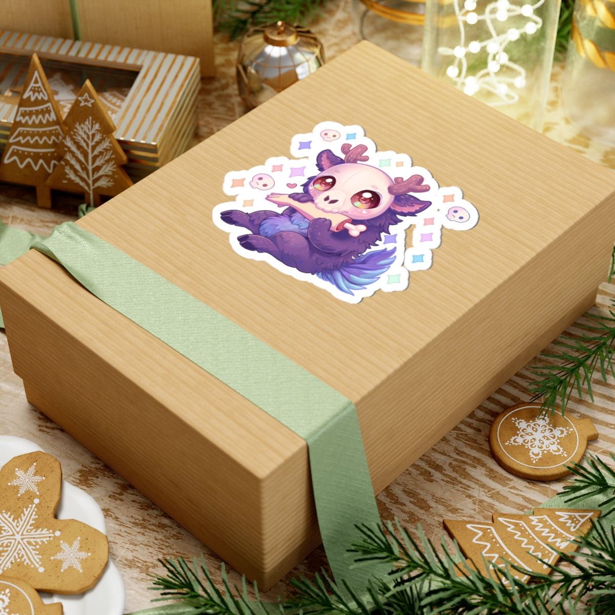 Indigo the Wendigo Sticker