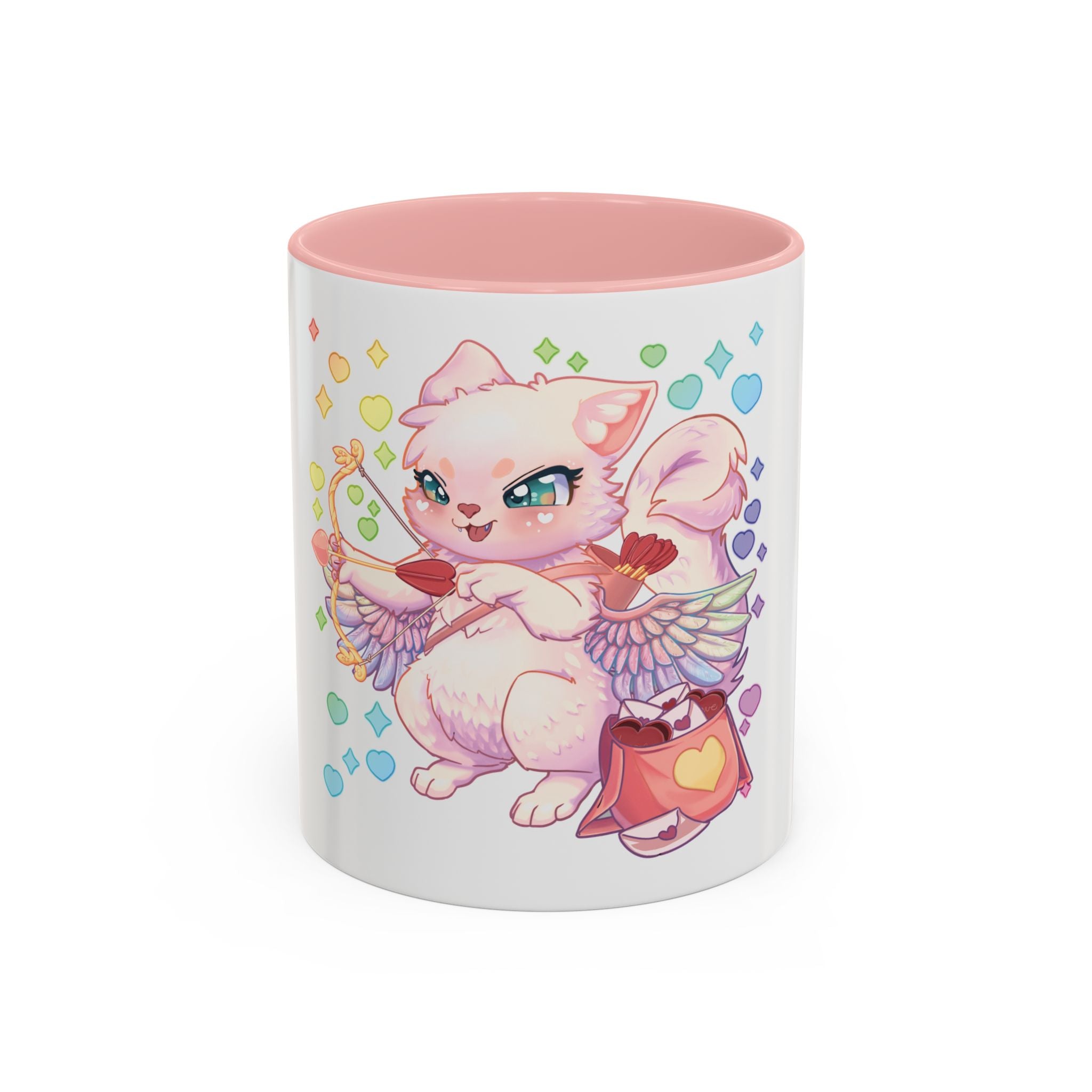 Cupid the Cat Accent Coffee Mug (11/15 oz)