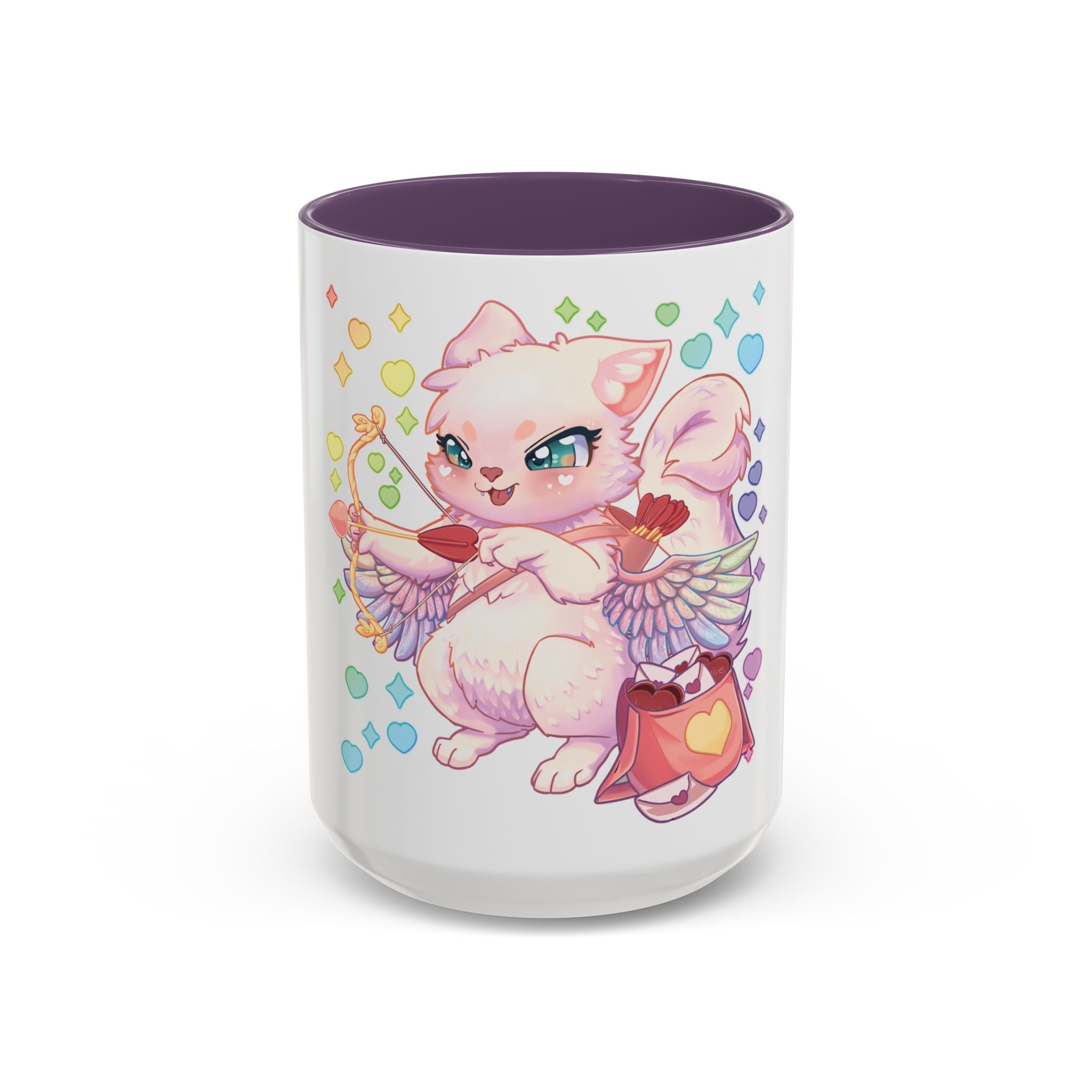 Cupid the Cat Accent Coffee Mug (11/15 oz)