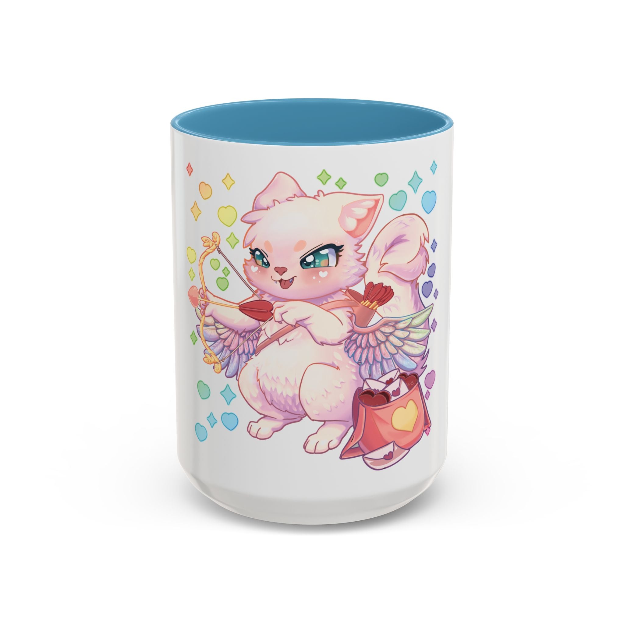 Cupid the Cat Accent Coffee Mug (11/15 oz)