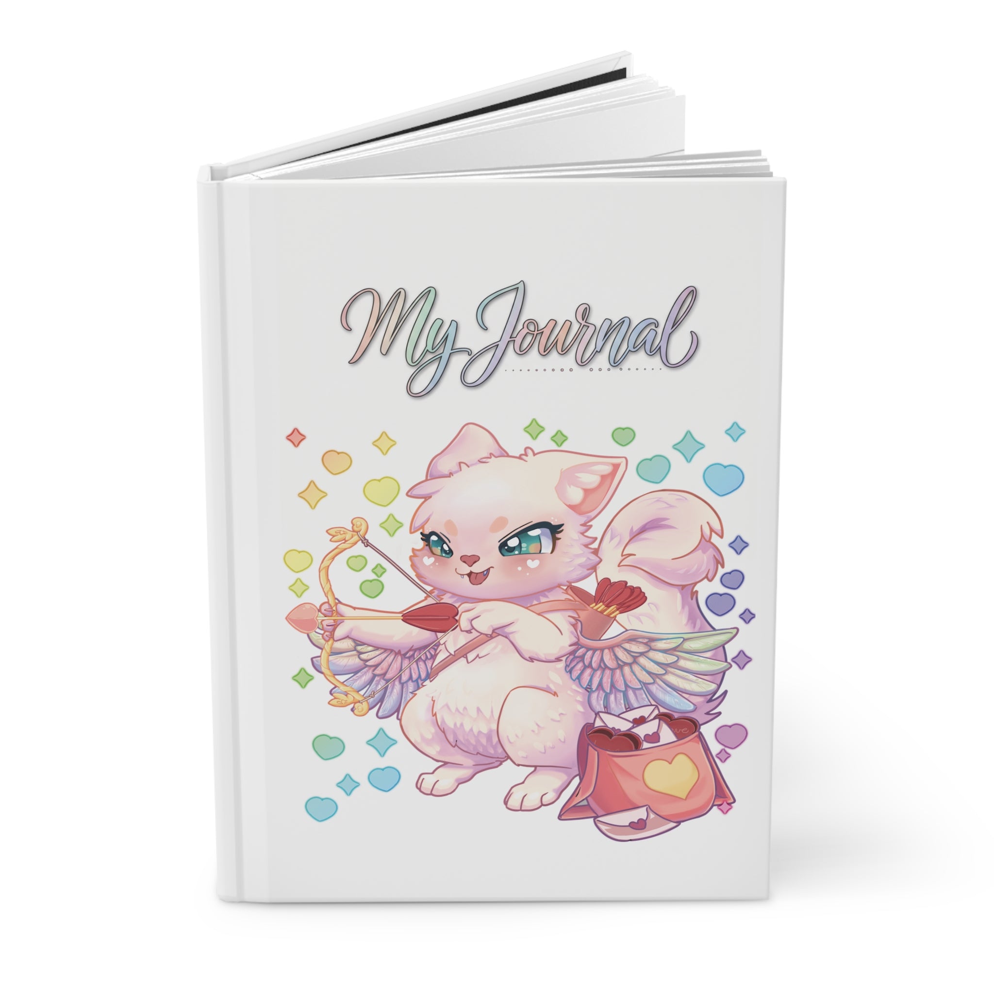 Cupid the Cat Hardcover Journal