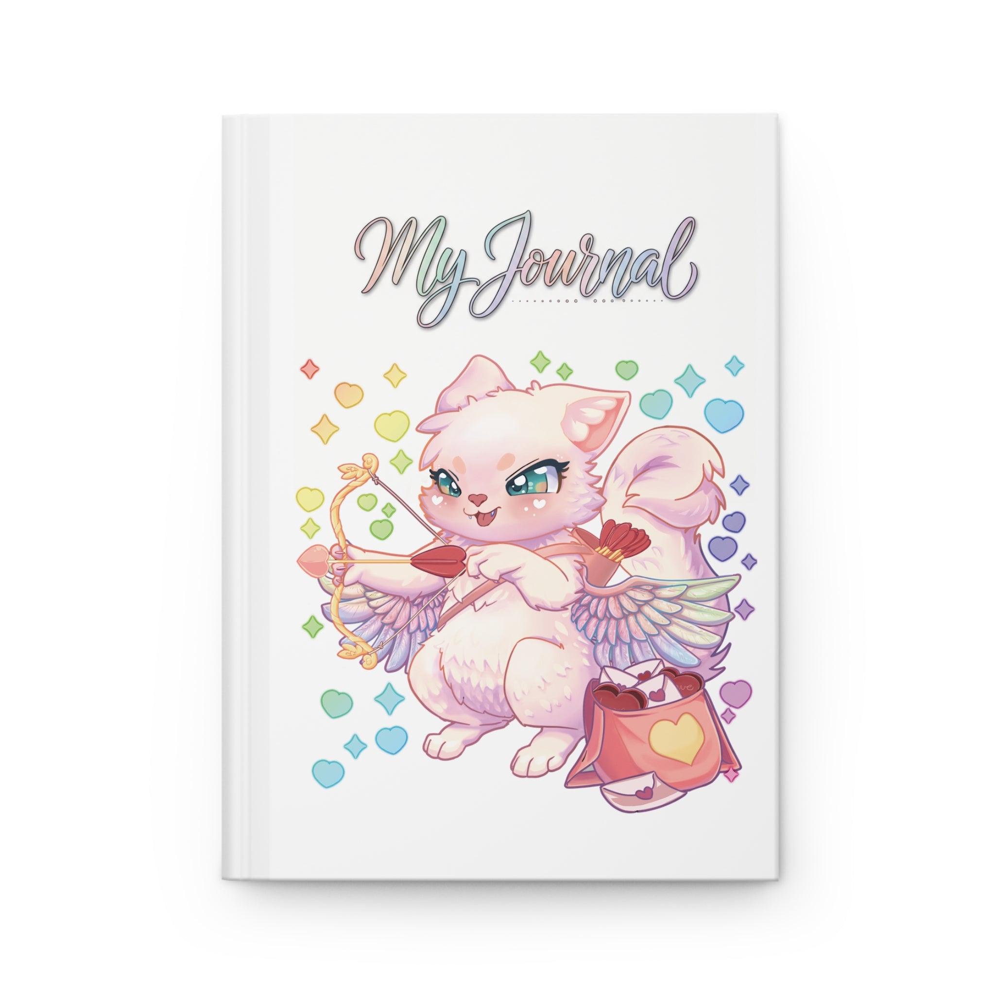 Cupid the Cat Hardcover Journal