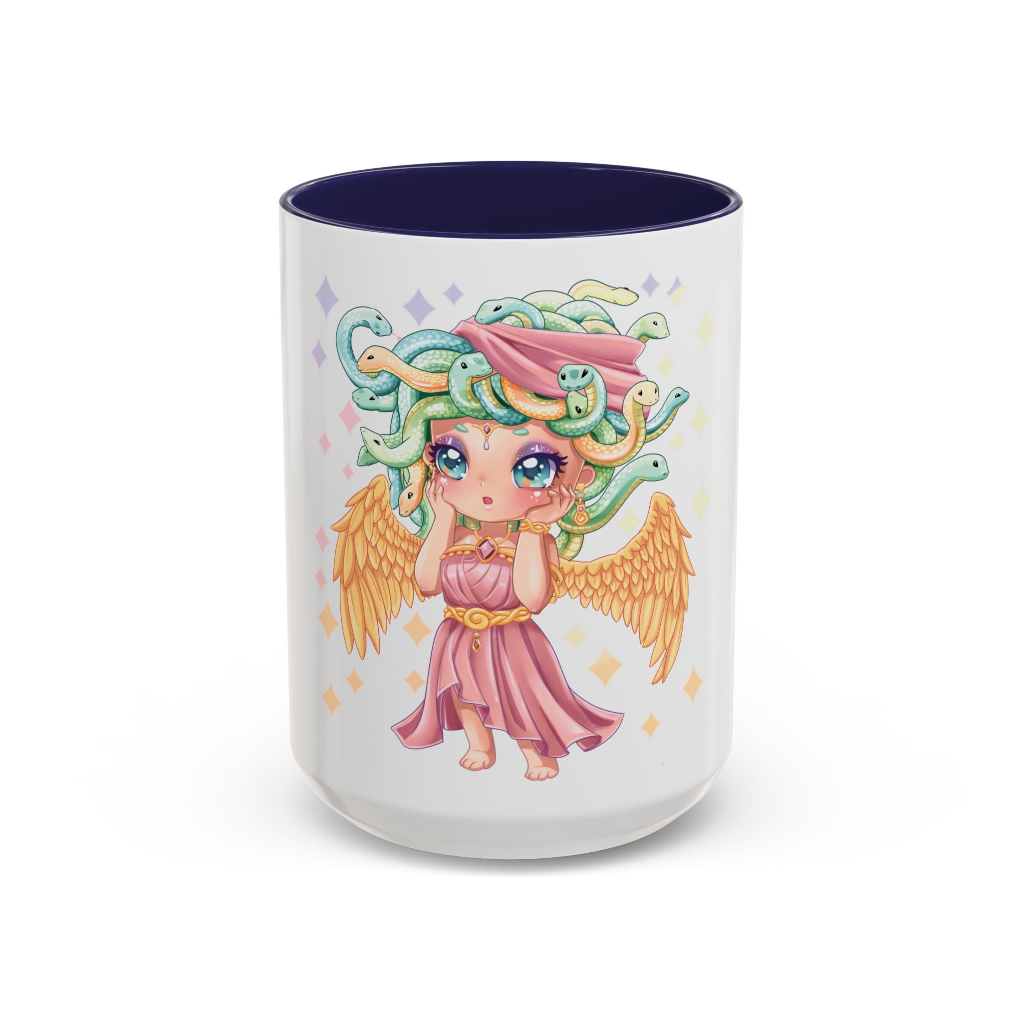 Ginny the Gorgon Accent Coffee Mug (11/15 oz)
