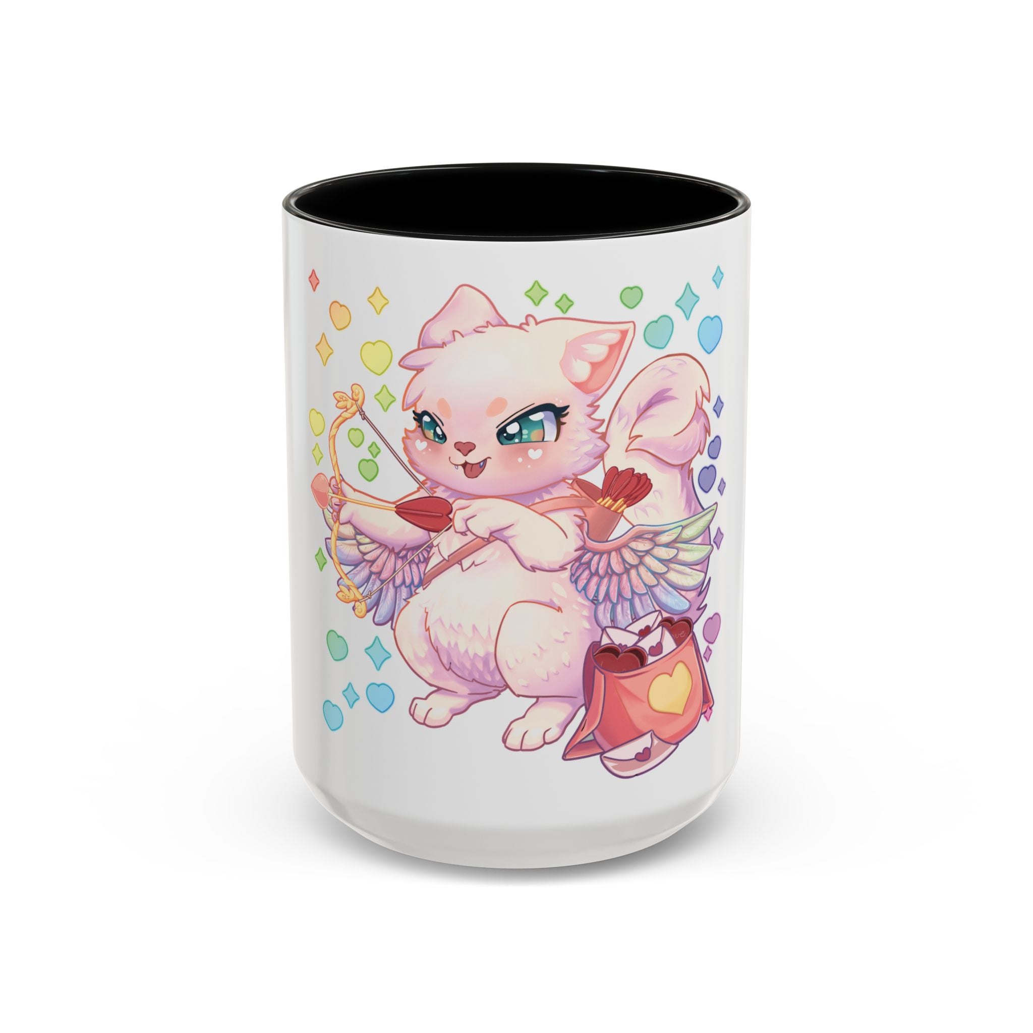 Cupid the Cat Accent Coffee Mug (11/15 oz)