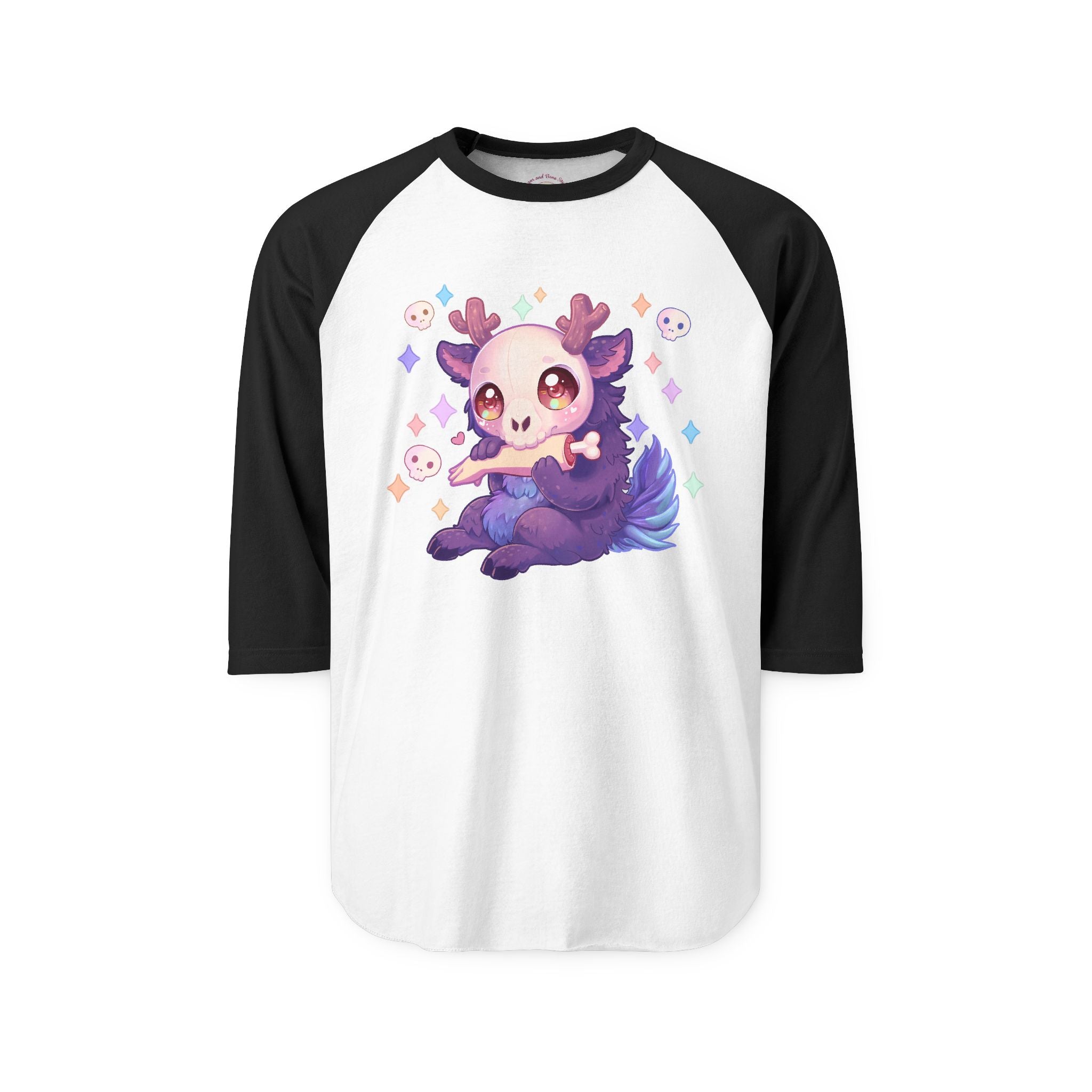 Indigo the Wendigo Raglan Shirt