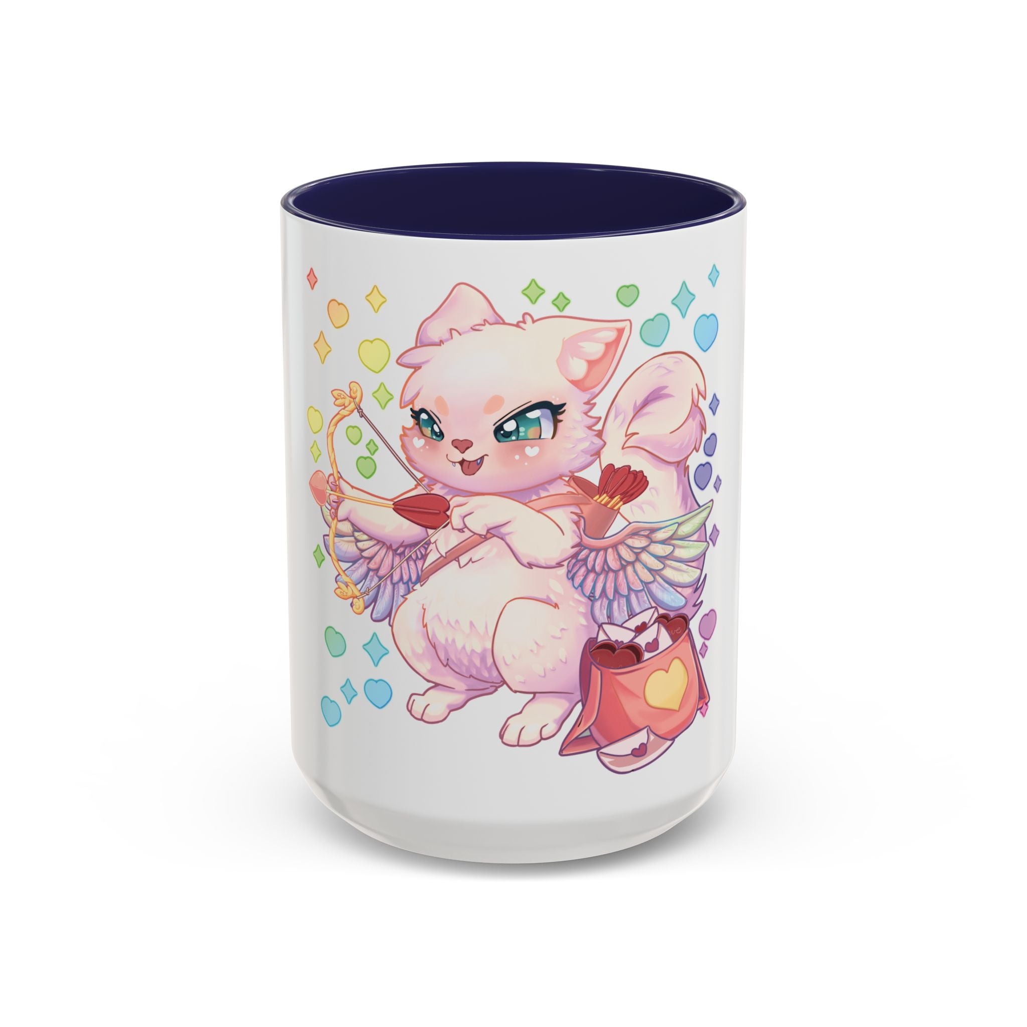 Cupid the Cat Accent Coffee Mug (11/15 oz)