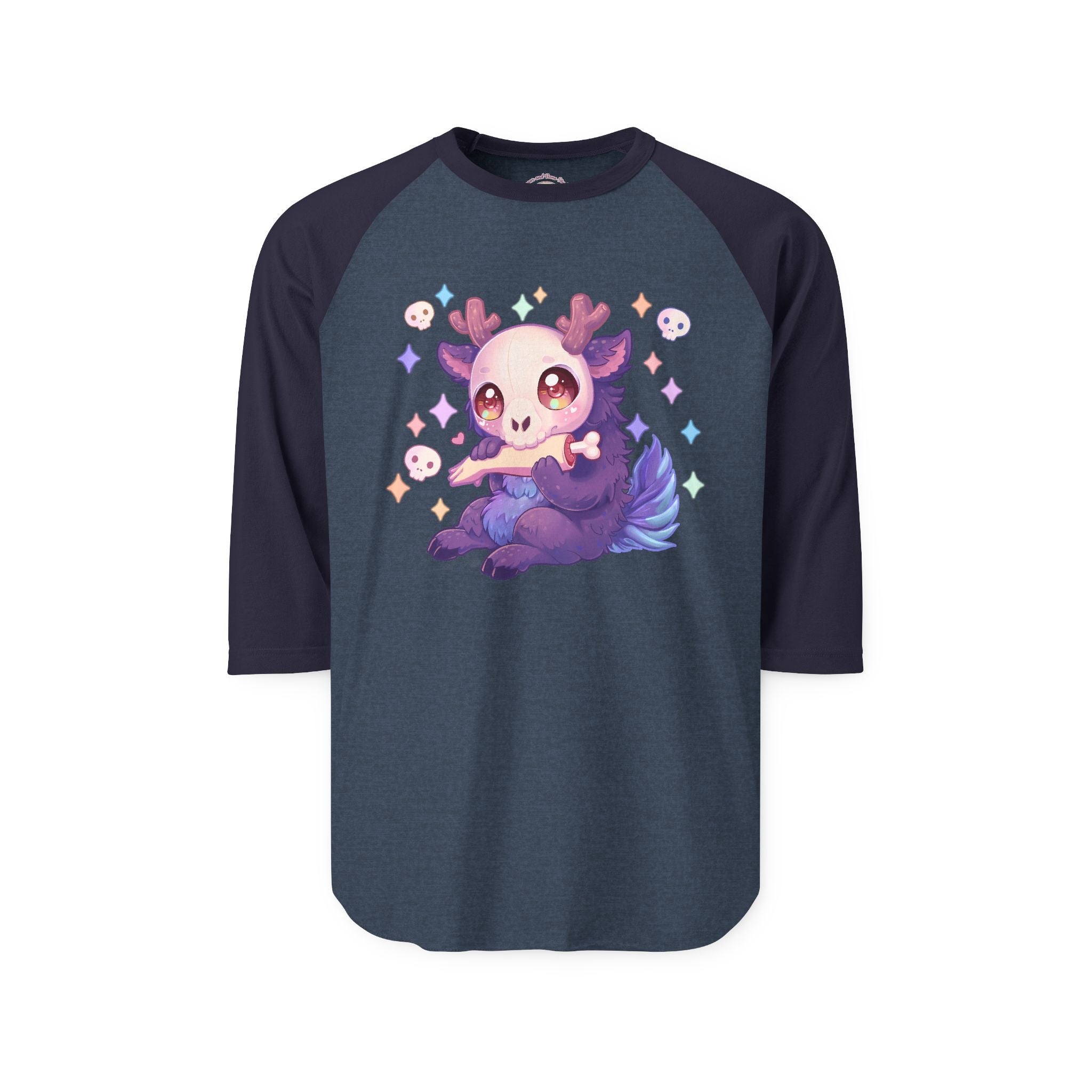 Indigo the Wendigo Raglan Shirt