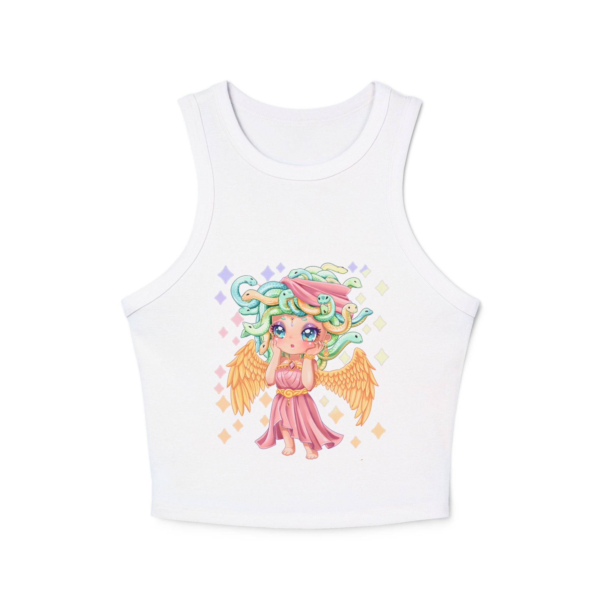 Ginny the Gorgon Racer Tank Top