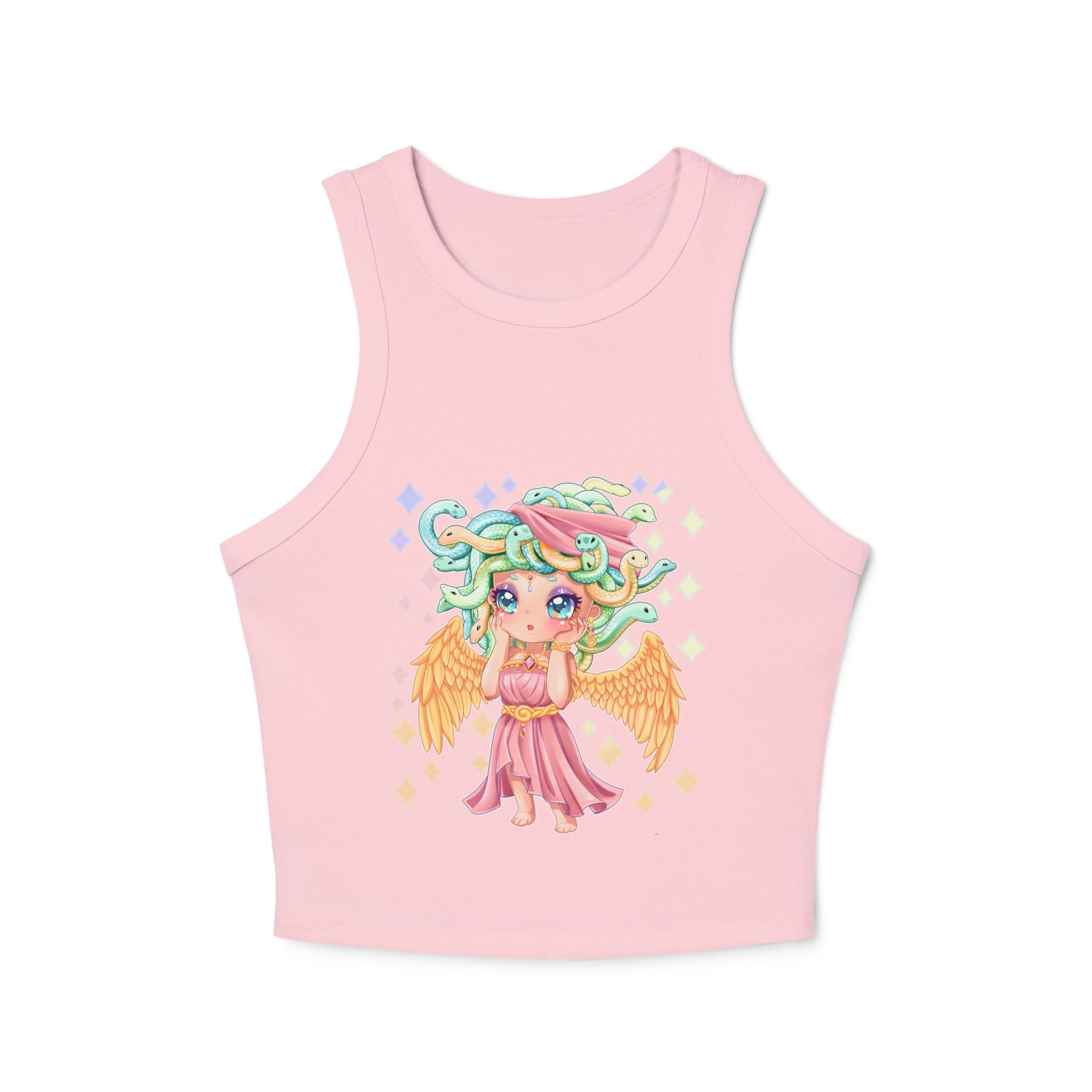 Ginny the Gorgon Racer Tank Top