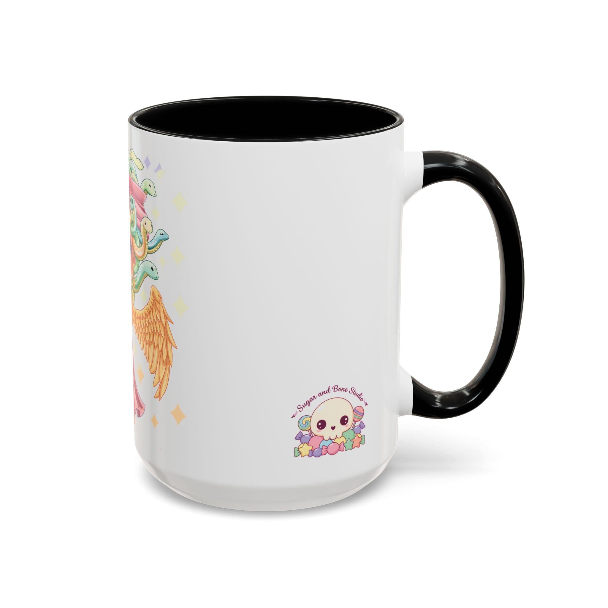 Ginny the Gorgon Accent Coffee Mug (11/15 oz)