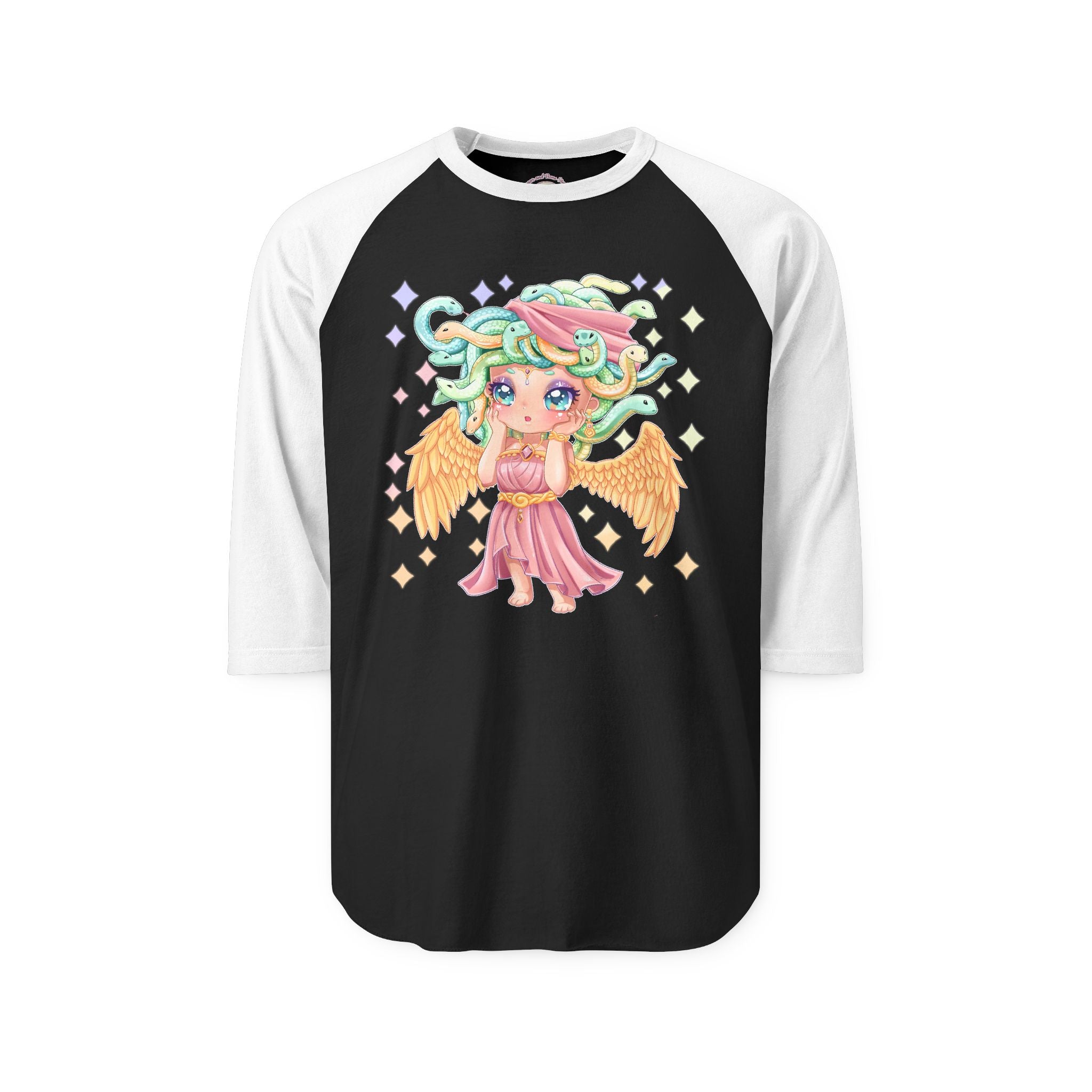 Ginny the Gorgon Raglan Shirt