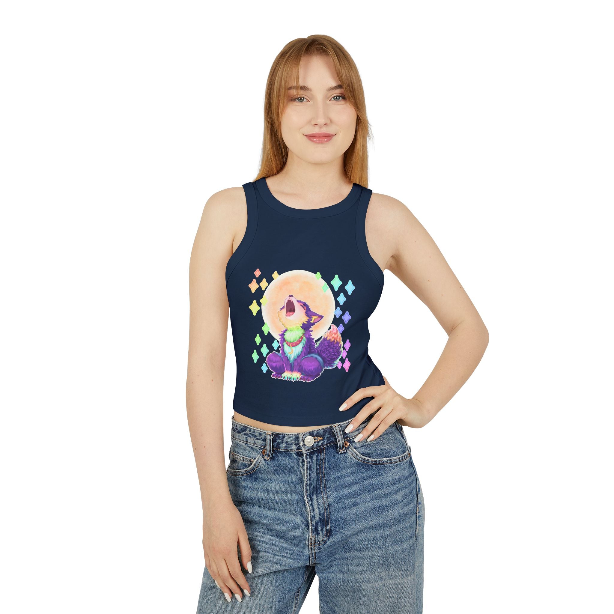 Nova the Werewolf Racer Tank Top