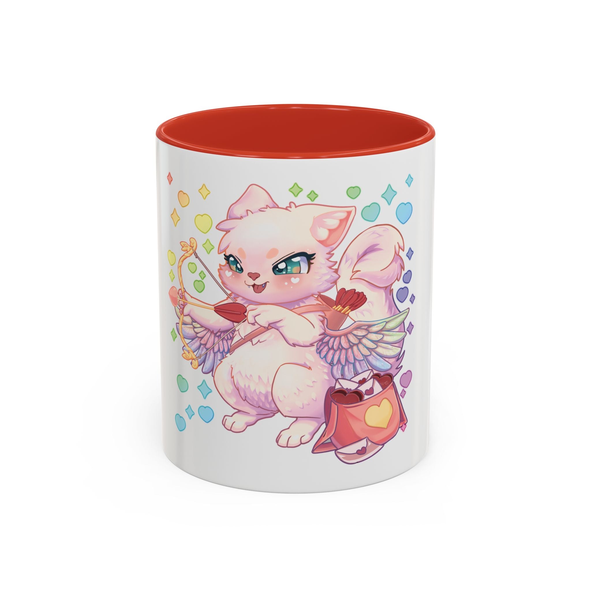 Cupid the Cat Accent Coffee Mug (11/15 oz)