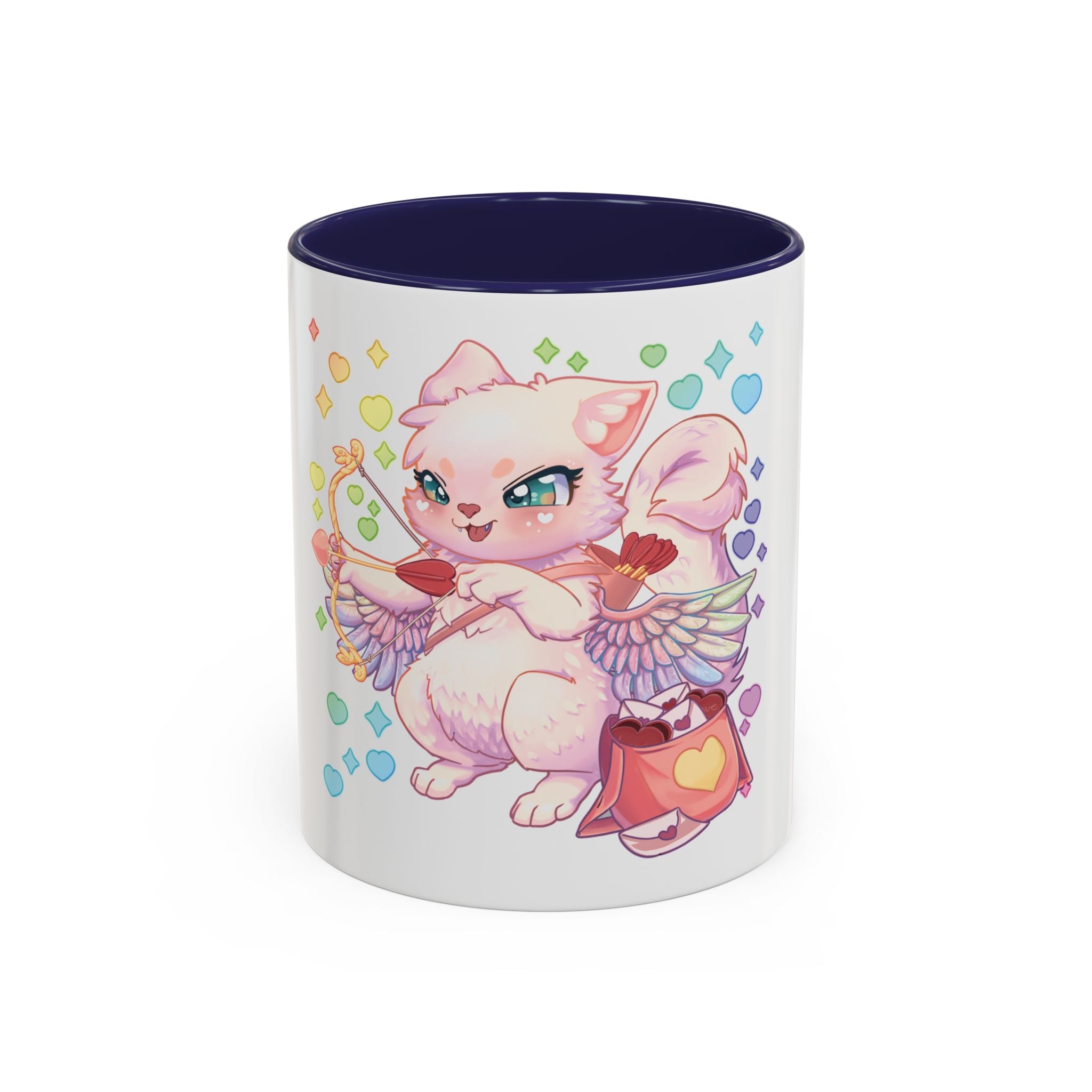 Cupid the Cat Accent Coffee Mug (11/15 oz)