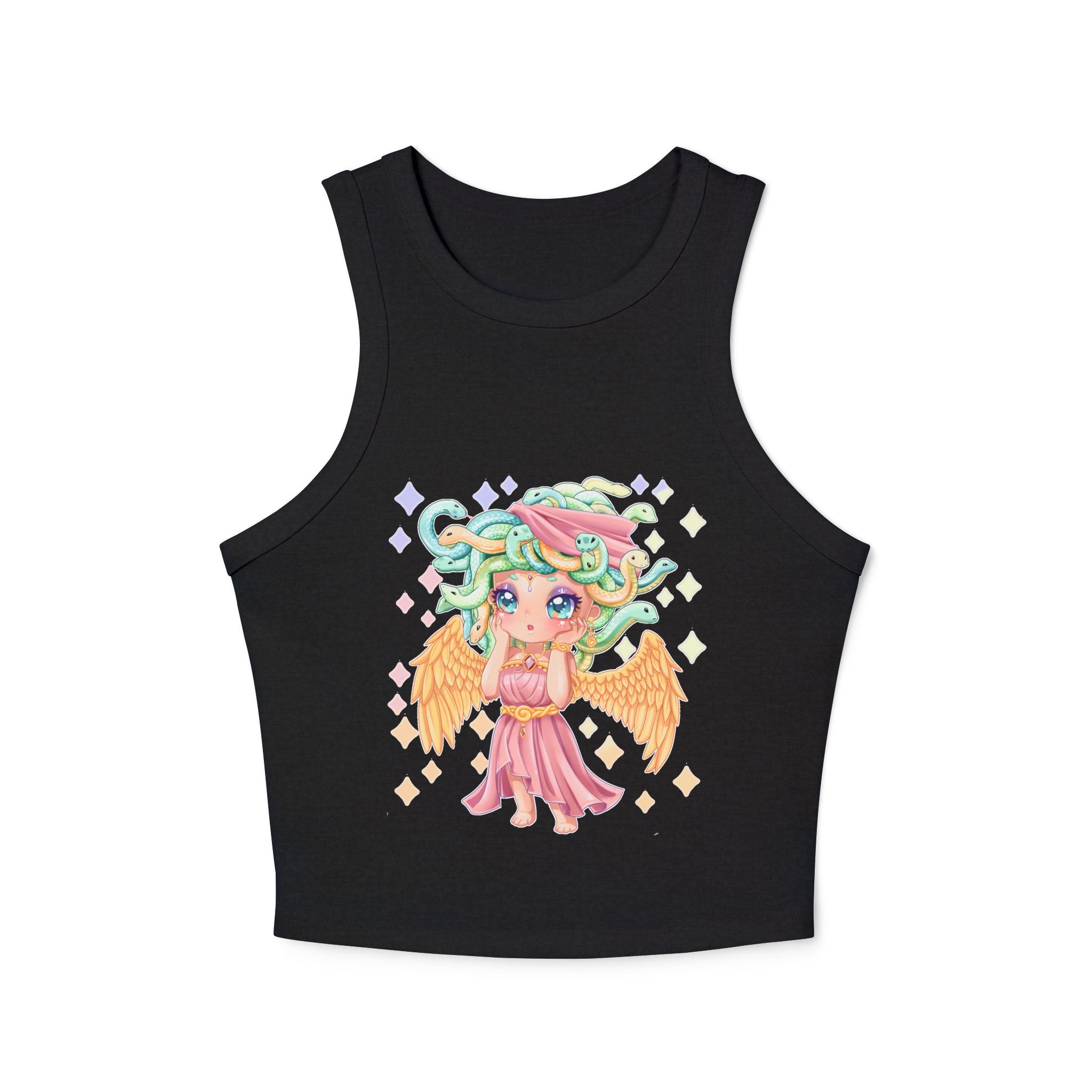 Ginny the Gorgon Racer Tank Top