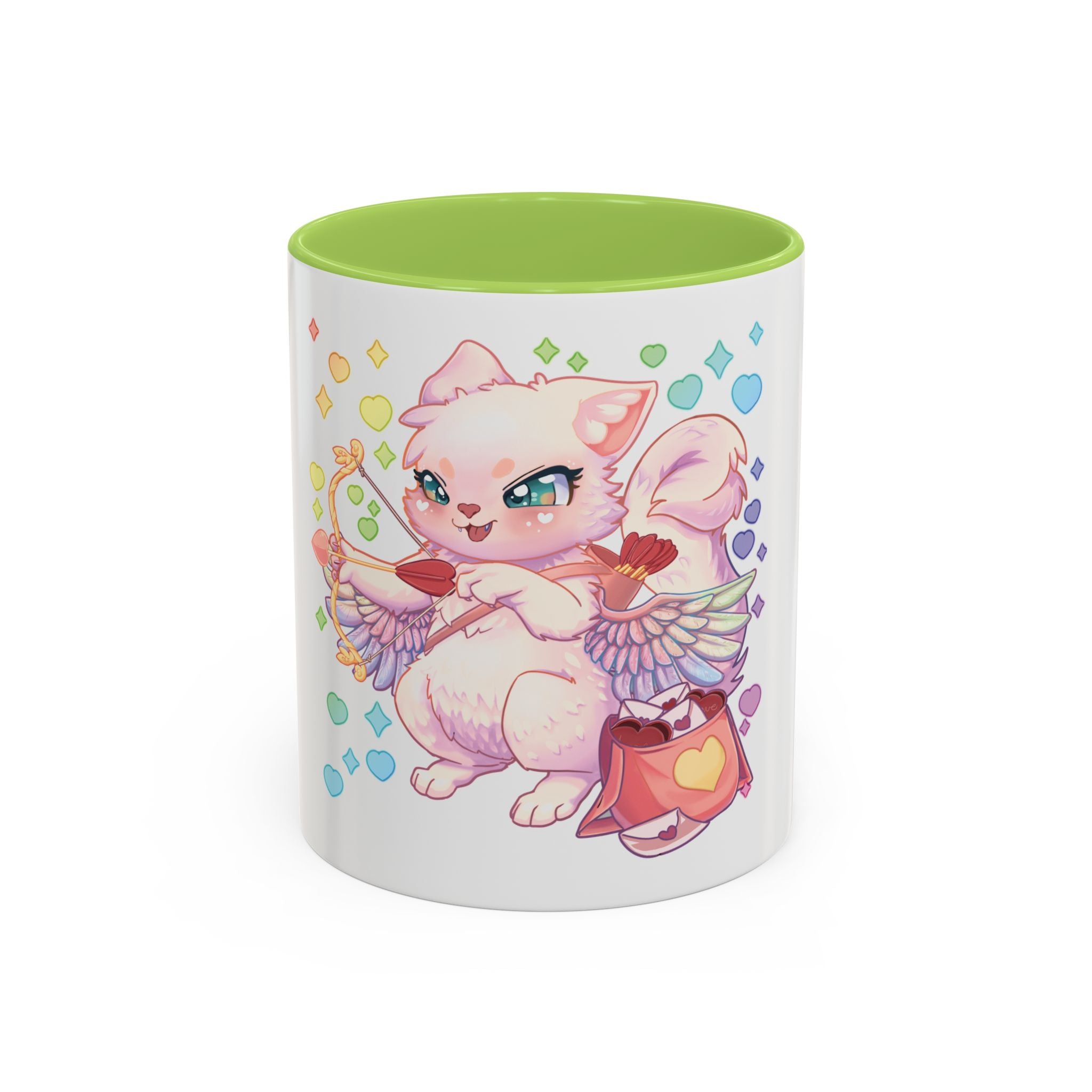 Cupid the Cat Accent Coffee Mug (11/15 oz)