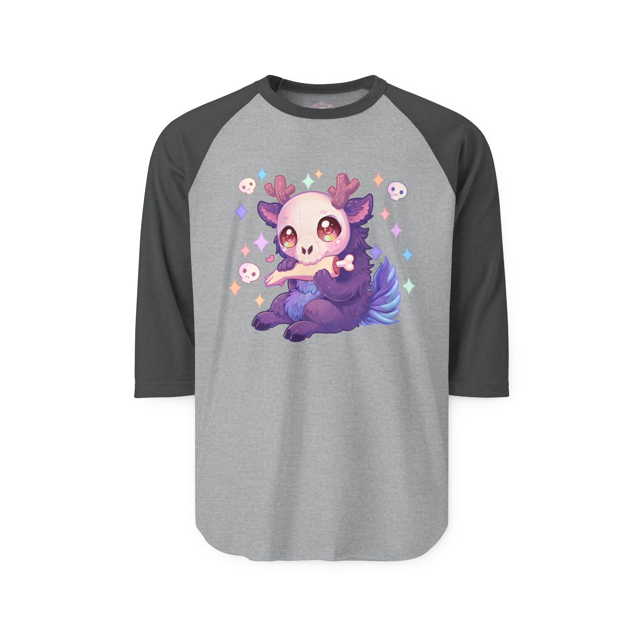 Indigo the Wendigo Raglan Shirt